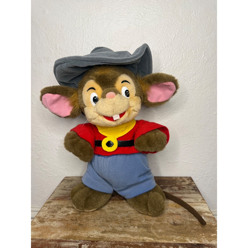Vtg Universal Studios An American Tail: Fievel Goes West Plush Toy 1989